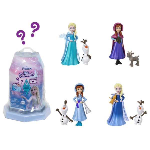 Encontraproduto.com.br - Mini Boneca - Disney - Frozen - Gelo Mágico - Modelos Sortidos - Mattel