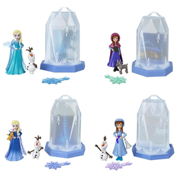 Encontraproduto.com.br - Mini Boneca - Disney - Frozen - Gelo Mágico - Modelos Sortidos - Mattel
