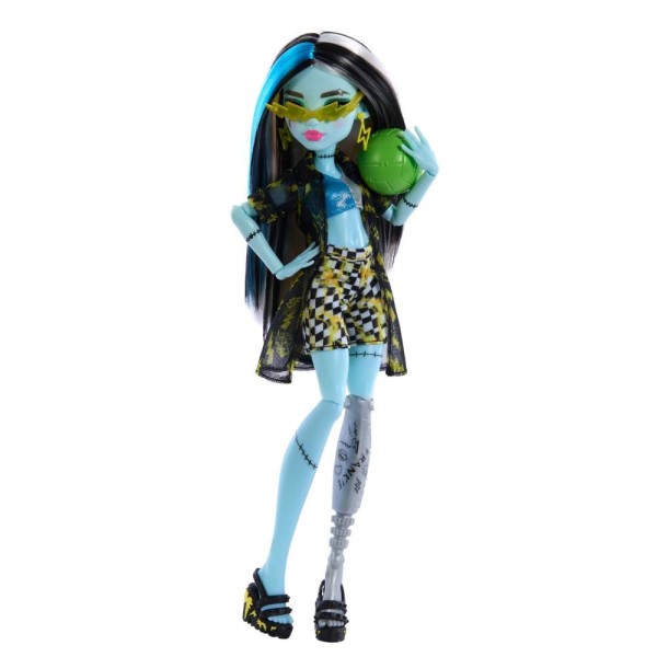 Encontraproduto.com.br - Monster High Ilha do Terror Frankie Articulável - Mattel