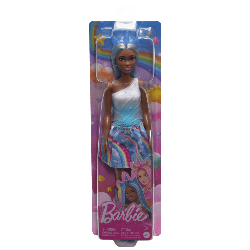 Boneca Fashion- Barbie - Unicórnio - Azul - Mattel