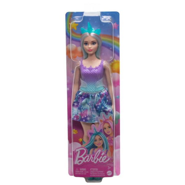 Encontraproduto.com.br - Boneca - Barbie Unicórnio - Saia Roxa - Mattel