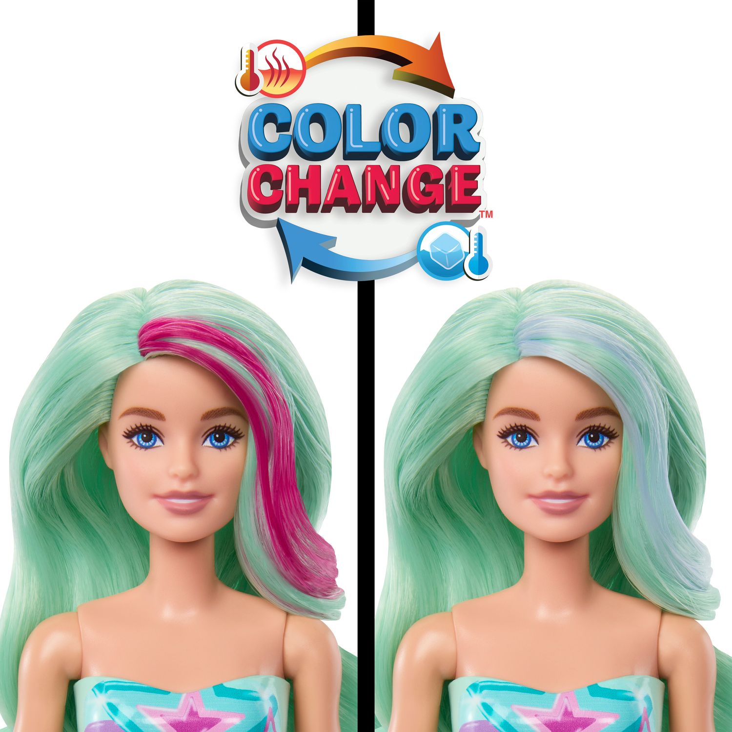 Encontraproduto.com.br - Boneca Barbie Color Reveal Sereia Sortida un