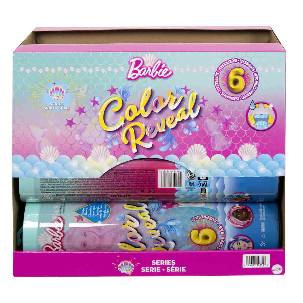 Encontraproduto.com.br - Boneca Barbie Color Reveal Sereia Sortida un