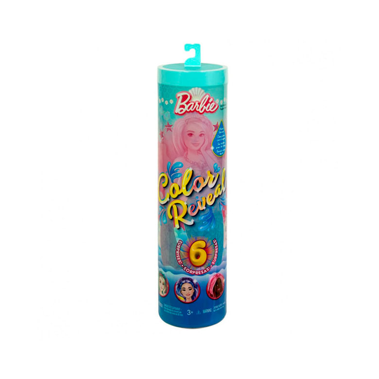 Encontraproduto.com.br - Boneca Barbie Color Reveal Sereia Sortida un