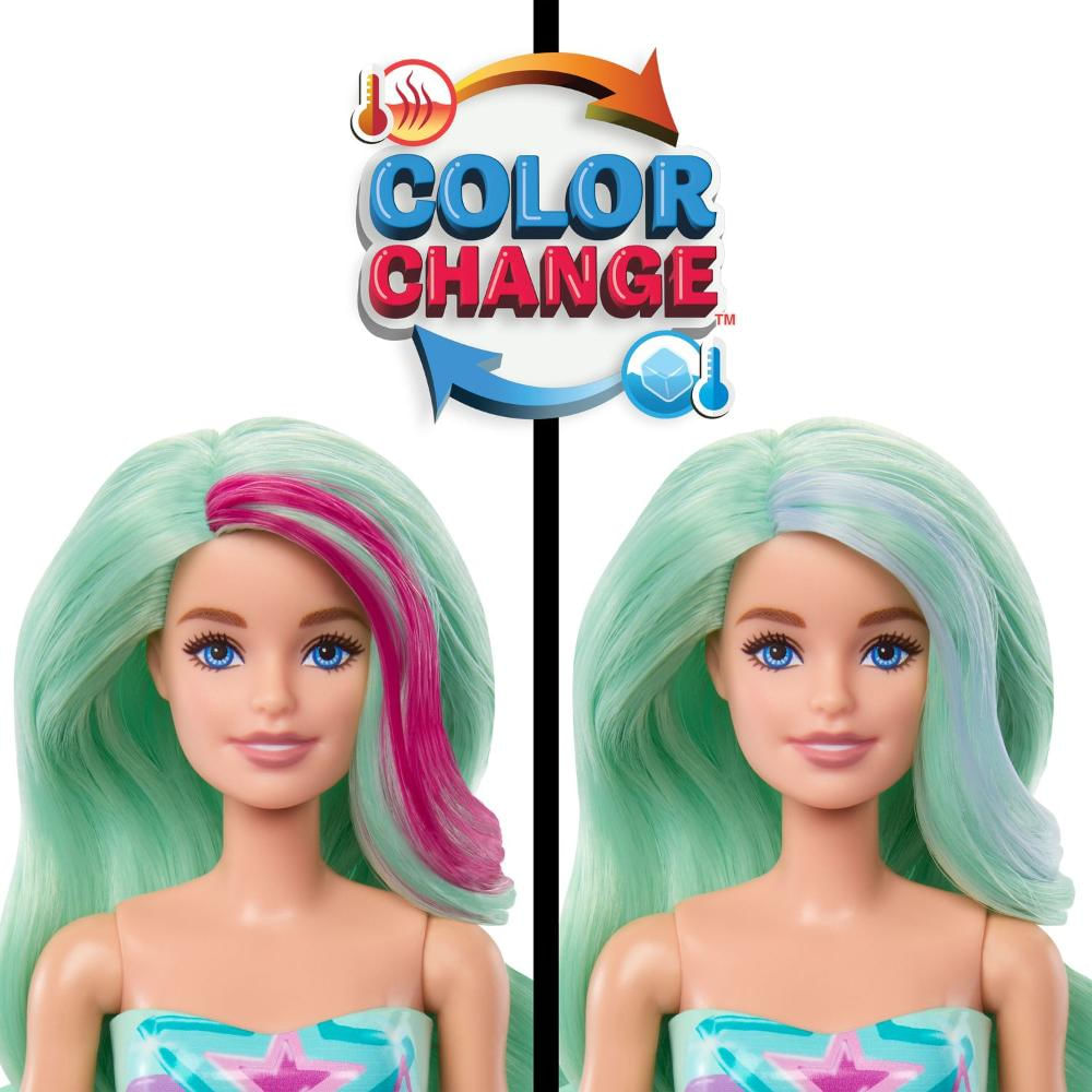 Encontraproduto.com.br - Boneca Barbie Color Reveal Sereia Sortida un