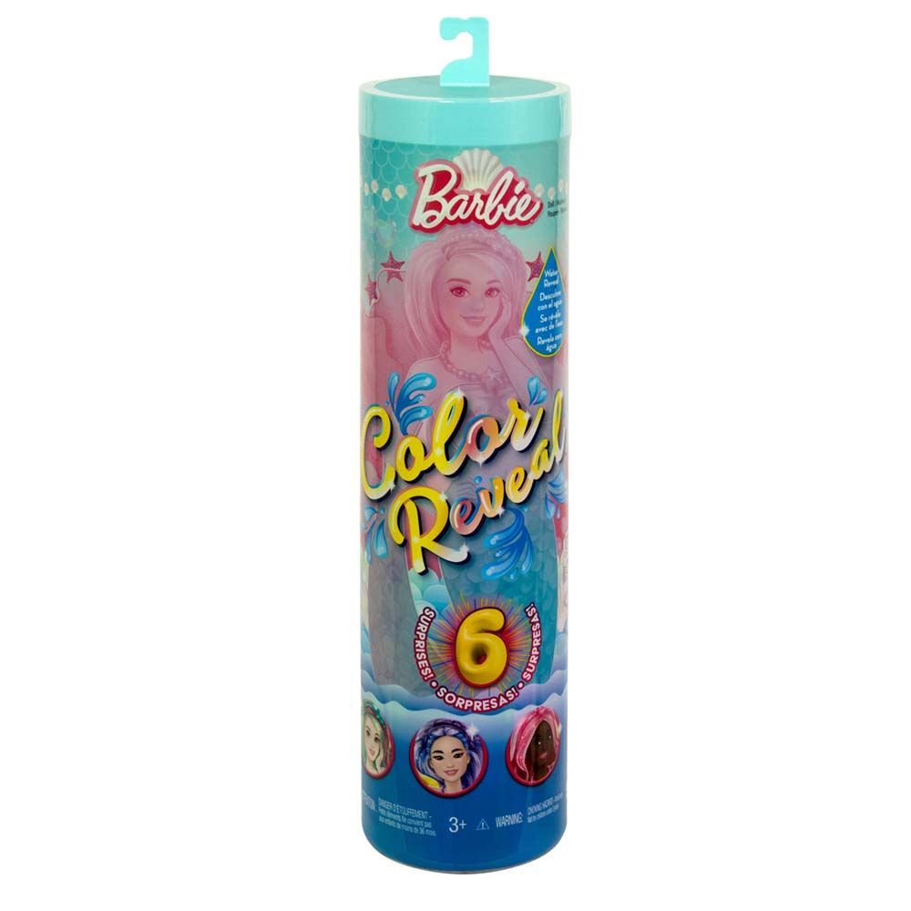 Encontraproduto.com.br - Boneca Barbie Color Reveal Sereia Sortida un