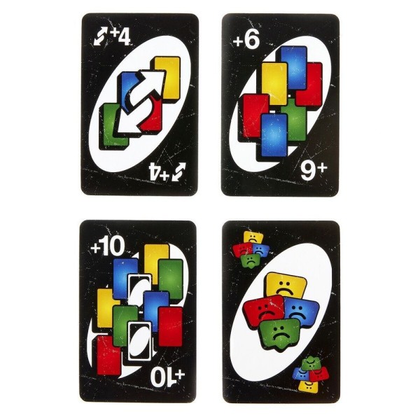 Encontraproduto.com.br - Jogos De Cartas Uno - Show ´em No Mercy Mattel Hwv18