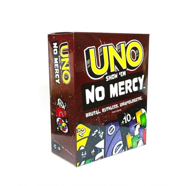 Encontraproduto.com.br - Jogos De Cartas Uno - Show ´em No Mercy Mattel Hwv18