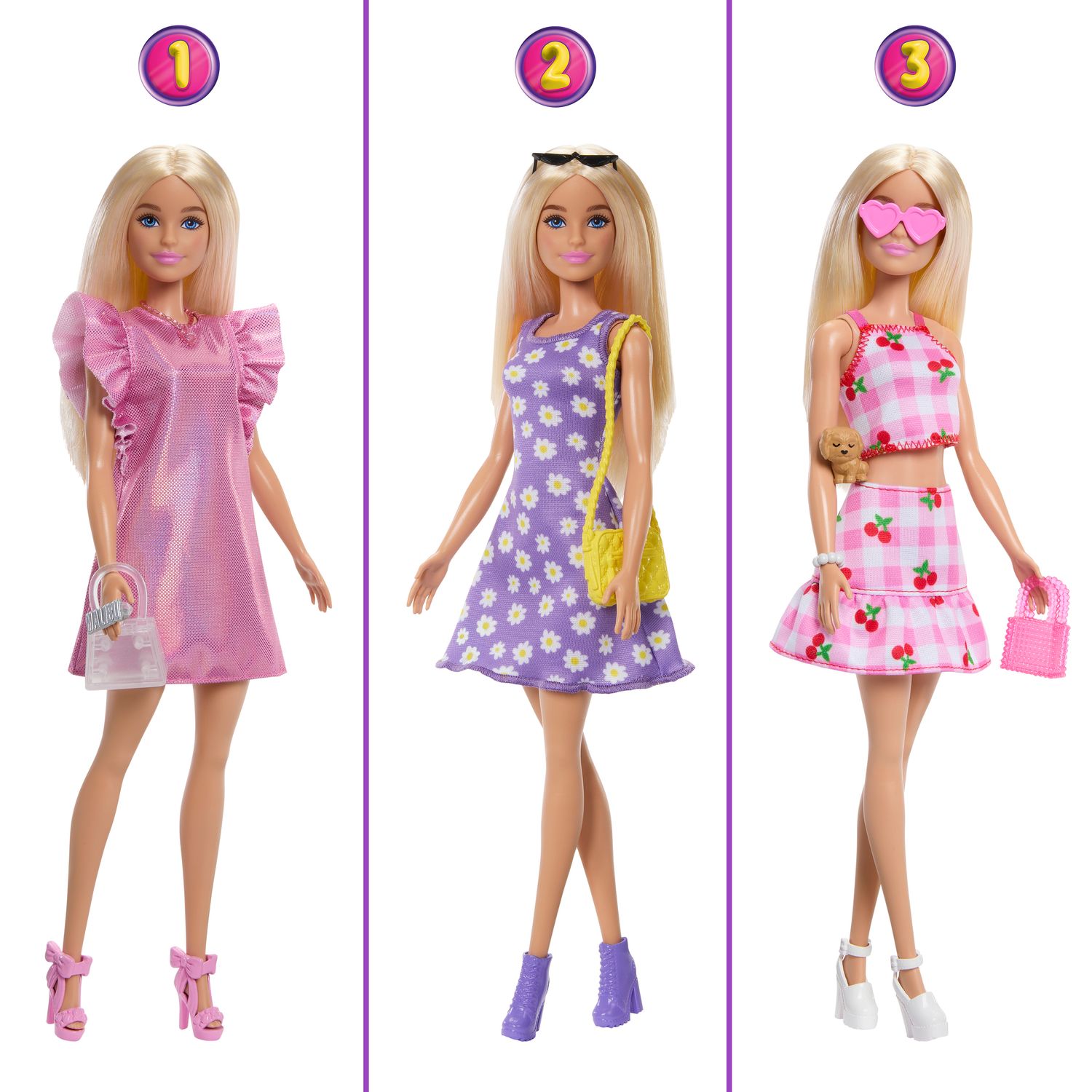 Encontraproduto.com.br - Conjunto Barbie - Armario dos Sonhos com  Boneca e Acessorios MATTEL