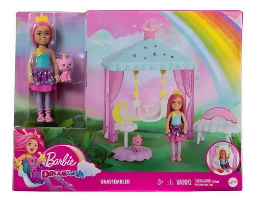 Encontraproduto.com.br - Conjunto Barbie - Armario dos Sonhos com  Boneca e Acessorios MATTEL