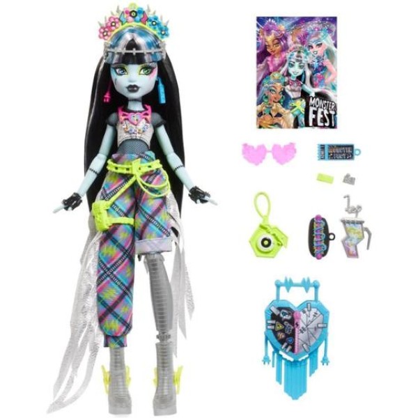Encontraproduto.com.br - Boneca - Monster High - Festival De Terror Da Frankie - Mattel