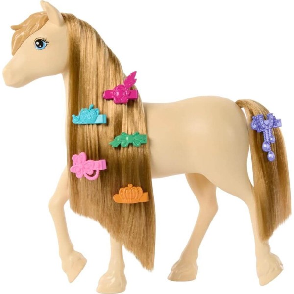 Encontraproduto.com.br - Barbie Penteado De Ponei Tornado Com Acessórios - Mattel HXJ29/HXJ36