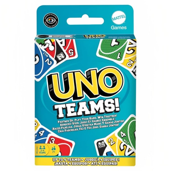 Encontraproduto.com.br - Jogo de Cartas - UNO - Teams - Mattel
