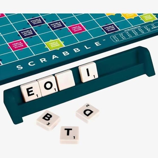 Encontraproduto.com.br - Jogo De Tabuleiro - 2 Em 1 Colaborativo - Scrabble - Mattel