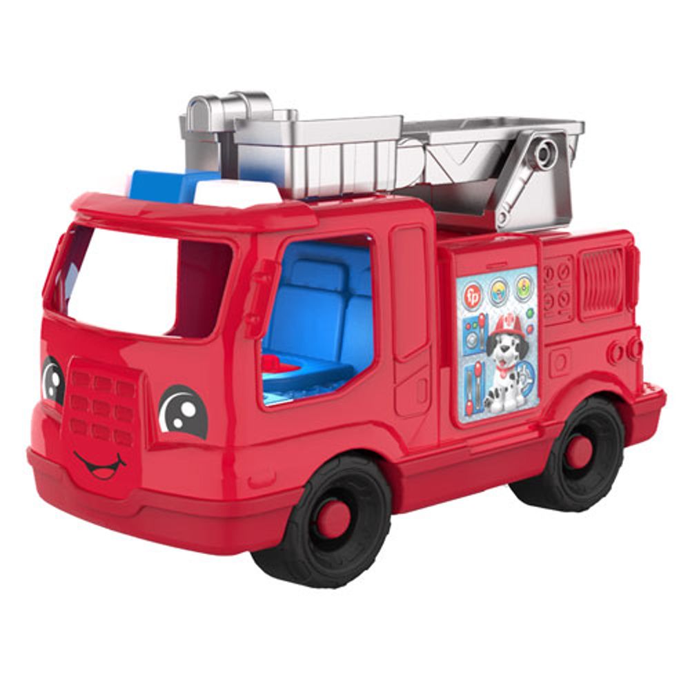 Encontraproduto.com.br - Little People Caminhão de Bombeiros Médio - Mattel