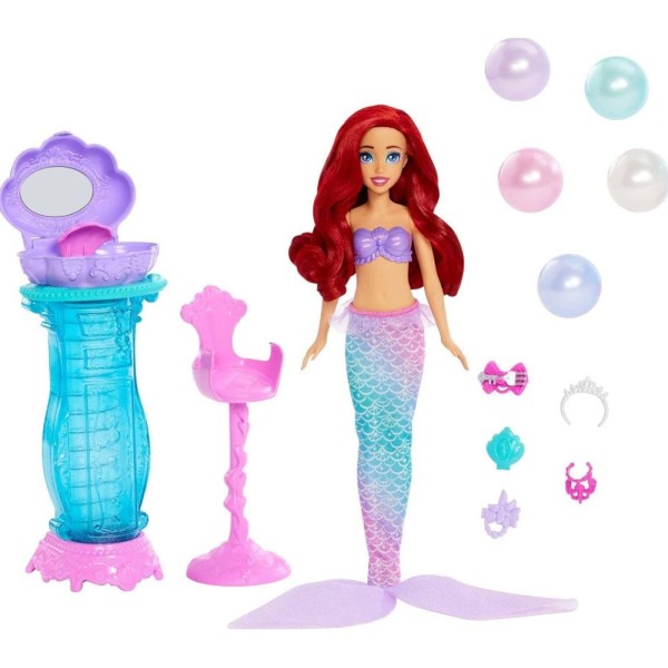 Encontraproduto.com.br - Disney Princesa Ariel com Acessórios Surpresa - Mattel