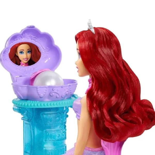Encontraproduto.com.br - Disney Princesa Ariel com Acessórios Surpresa - Mattel