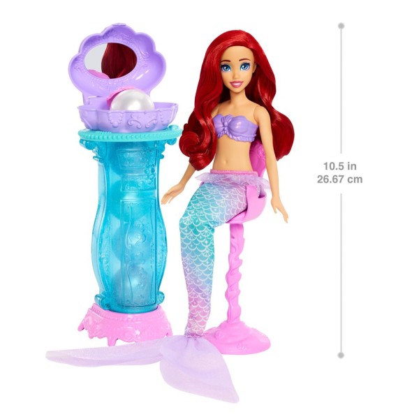 Encontraproduto.com.br - Disney Princesa Ariel com Acessórios Surpresa - Mattel