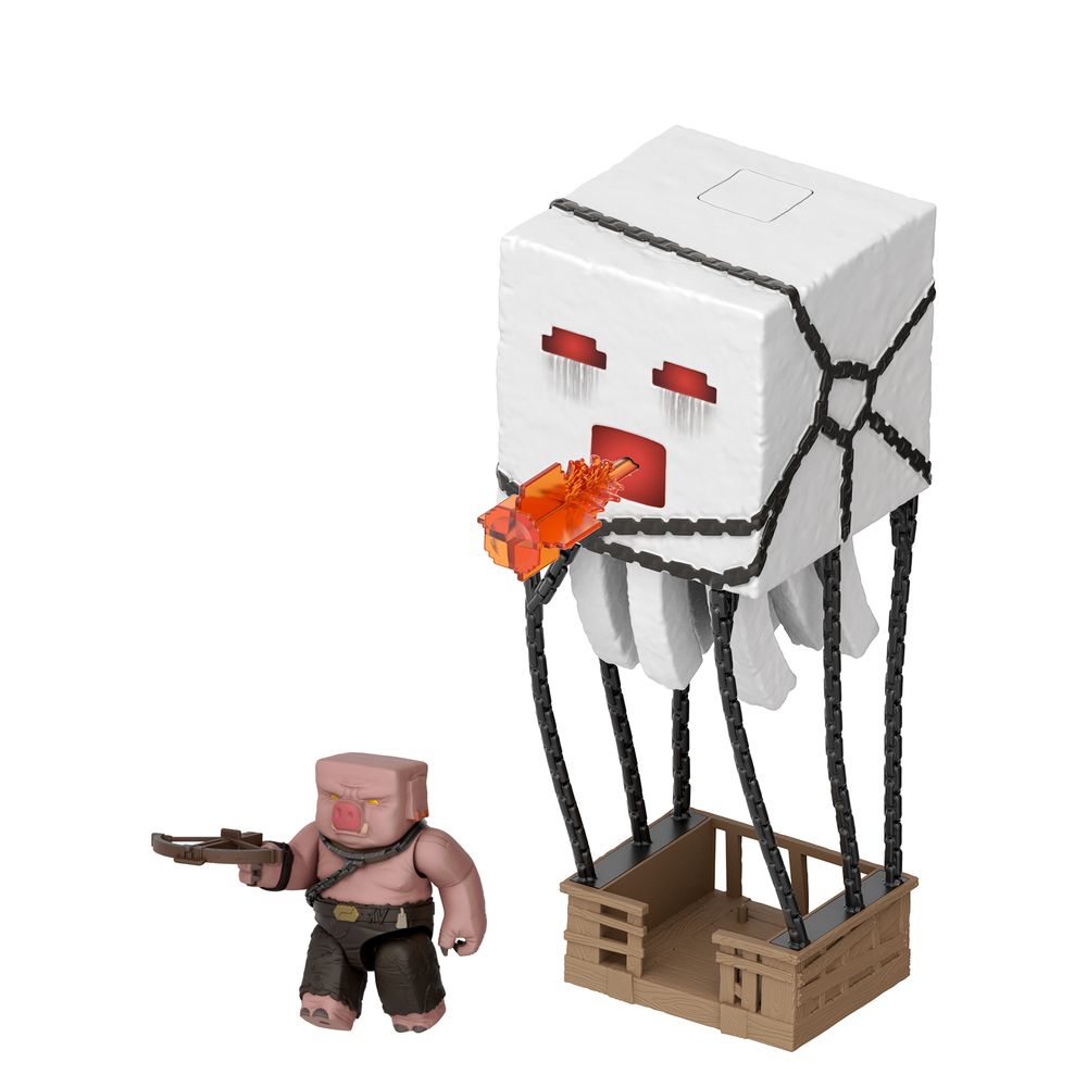 Encontraproduto.com.br - Minecraft Ataque Explosivo do Ghast - Mattel