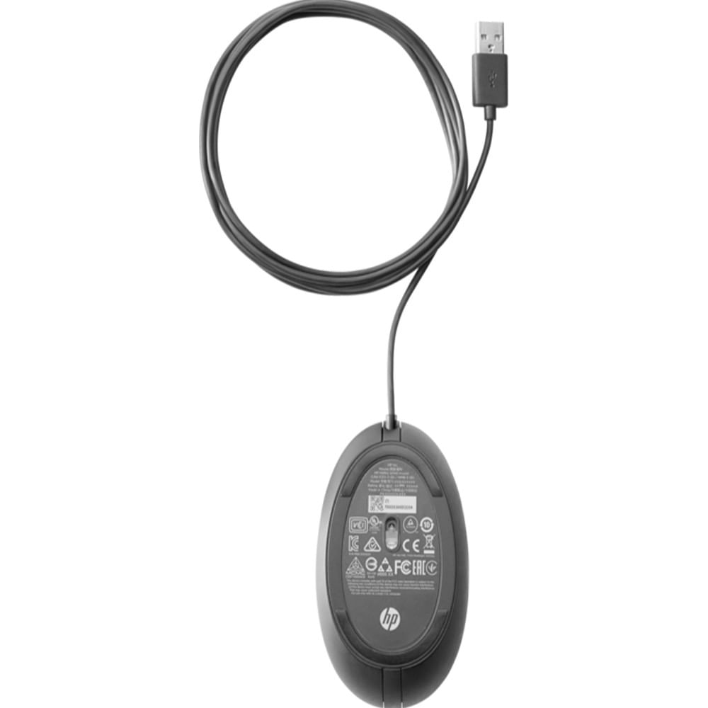 Encontraproduto.com.br - Mouse com Fio USB Wired 320M 9VA80AA HP