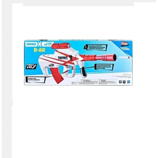 Encontraproduto.com.br - Lançador Nerf Fortinite Burst AR - Hasbro