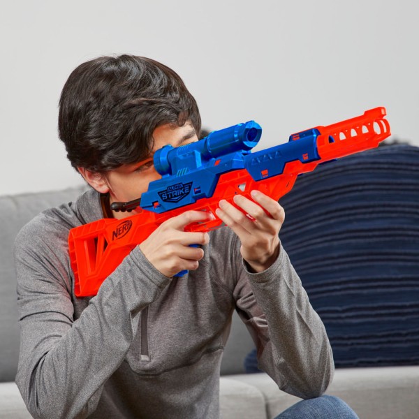 Encontraproduto.com.br - Lanca Dardos - Nerf - Alpha Mantis LR-1 HASBRO