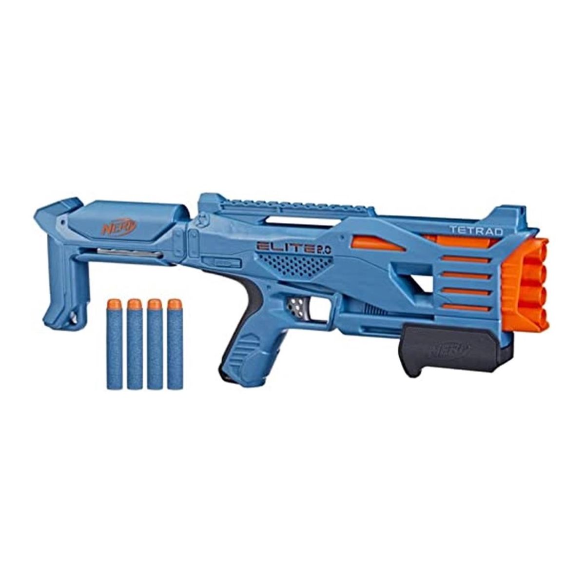 Nerf Elite 2.0 Tetrad QS 4 C/4 Dardos - Hasbro F5026