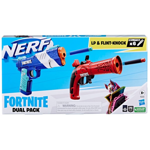 Encontraproduto.com.br - Nerf - Fortinite Dual Pack HASBRO