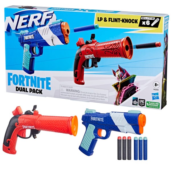 Encontraproduto.com.br - Nerf - Fortinite Dual Pack HASBRO