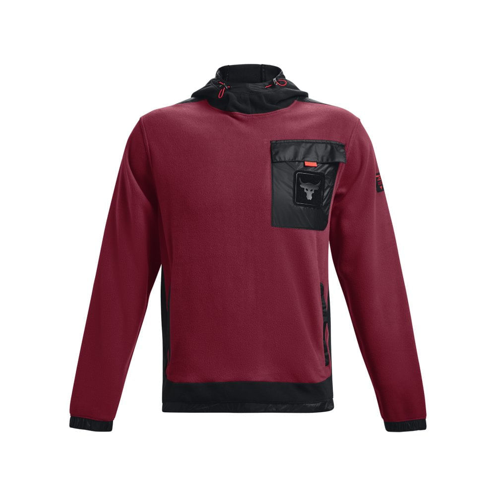 Moletom de Treino Masculino Under Armour Project Rock Microflc Hoodie