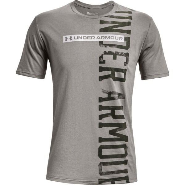 Camiseta de Treino Masculina Under Armour VERTICAL SIGNATURE SS