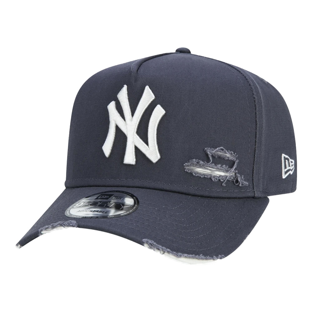 Encontraproduto.com.br - Boné New Era 940 A-Frame New York Yankees Destroyed Chumbo