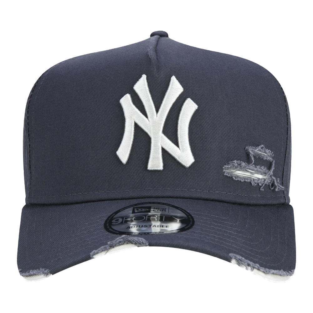 Encontraproduto.com.br - Boné New Era 940 A-Frame New York Yankees Destroyed Chumbo