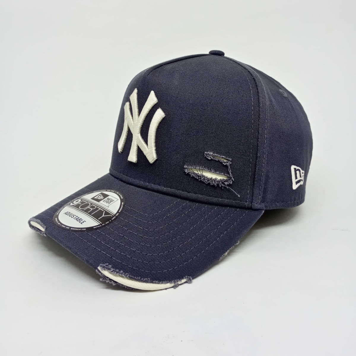 Encontraproduto.com.br - Boné New Era 940 A-Frame New York Yankees Destroyed Chumbo