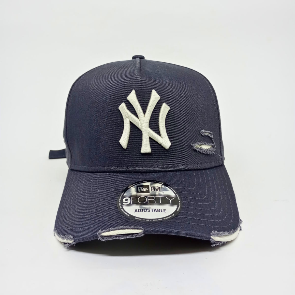 Encontraproduto.com.br - Boné New Era 940 A-Frame New York Yankees Destroyed Chumbo