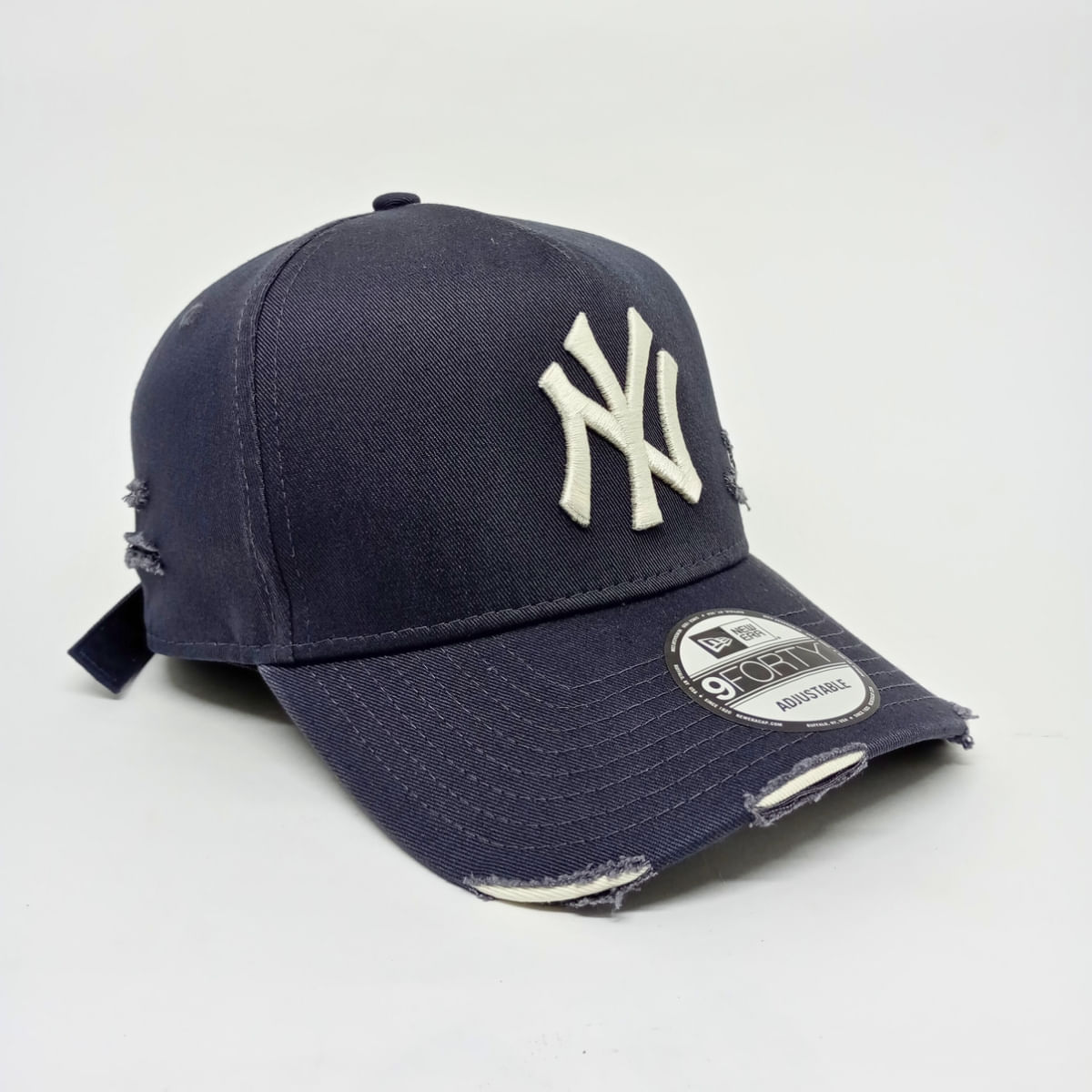Encontraproduto.com.br - Boné New Era 940 A-Frame New York Yankees Destroyed Chumbo