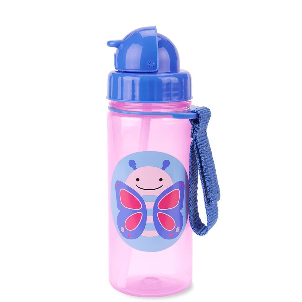 Encontraproduto.com.br - Garrafa Flip Zoo Borboleta Skip Hop