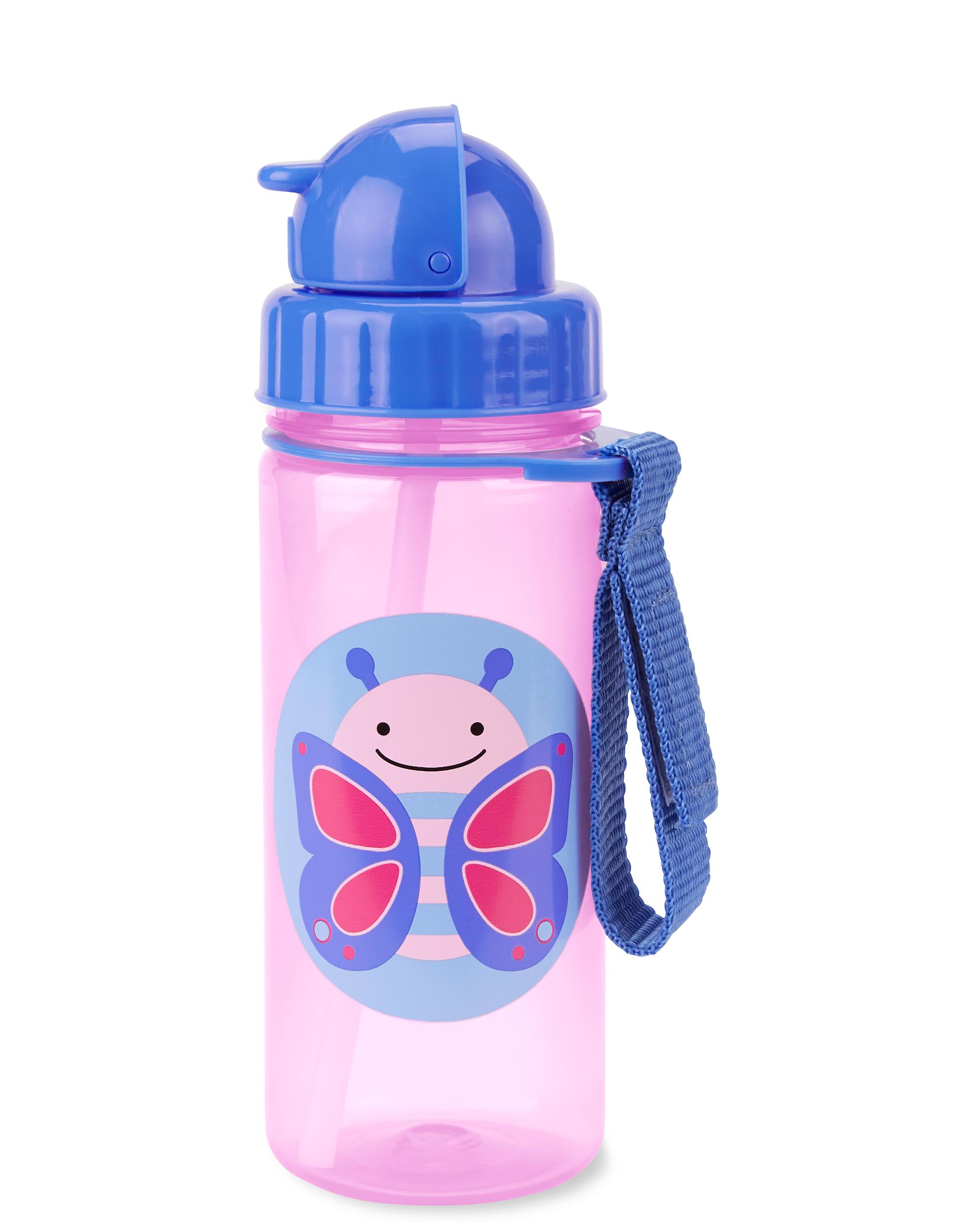 Encontraproduto.com.br - Garrafa Flip Zoo Borboleta Skip Hop