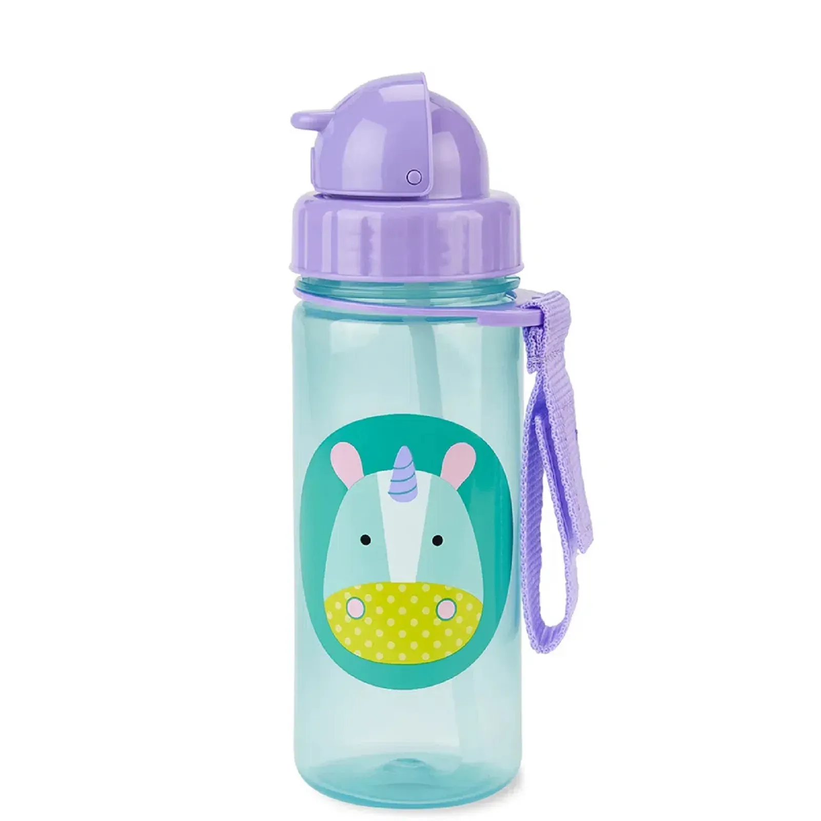 Encontraproduto.com.br - Garrafa Flip Zoo Unicórnio Skip Hop