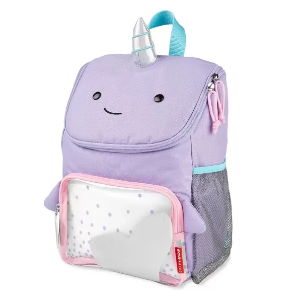 Encontraproduto.com.br - Mochila Escolar Skip Hop Zoo Baleia Narval Lilás