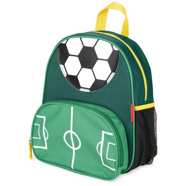 Encontraproduto.com.br - Mochila Infantil Skip Hop Spark Style Futebol Verde