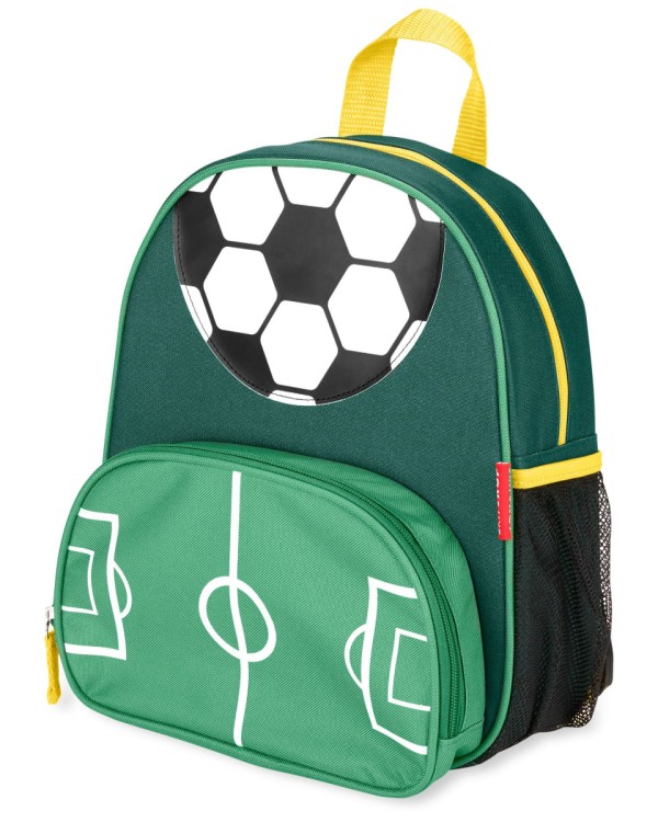 Encontraproduto.com.br - Mochila Infantil Skip Hop Spark Style Futebol Verde