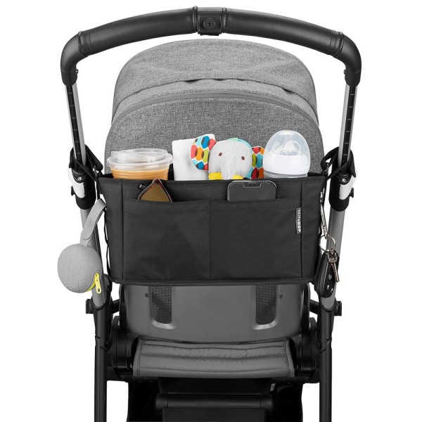 Encontraproduto.com.br - Organizador Para Carrinho de Bebê Preto - Skip Hop