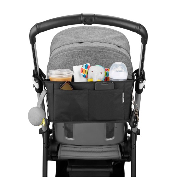 Encontraproduto.com.br - Organizador Para Carrinho de Bebê Preto - Skip Hop