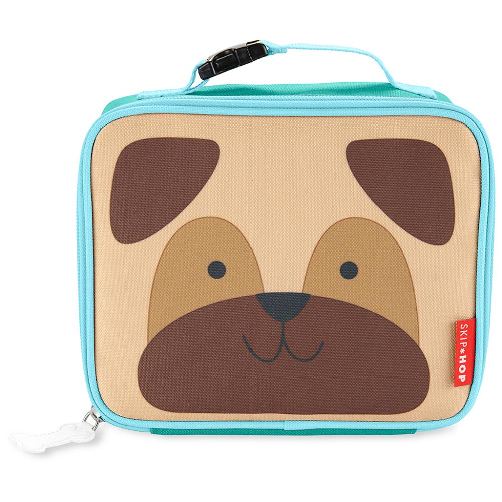 Encontraproduto.com.br - Lancheira Térmica Skip Hop Clássica Zoo Cachorro Pug Verde