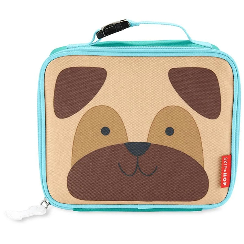 Encontraproduto.com.br - Lancheira Térmica Skip Hop Clássica Zoo Cachorro Pug Verde