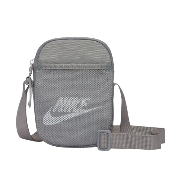 Bolsa Transversal Nike Heritage Small Unissex - Cinza