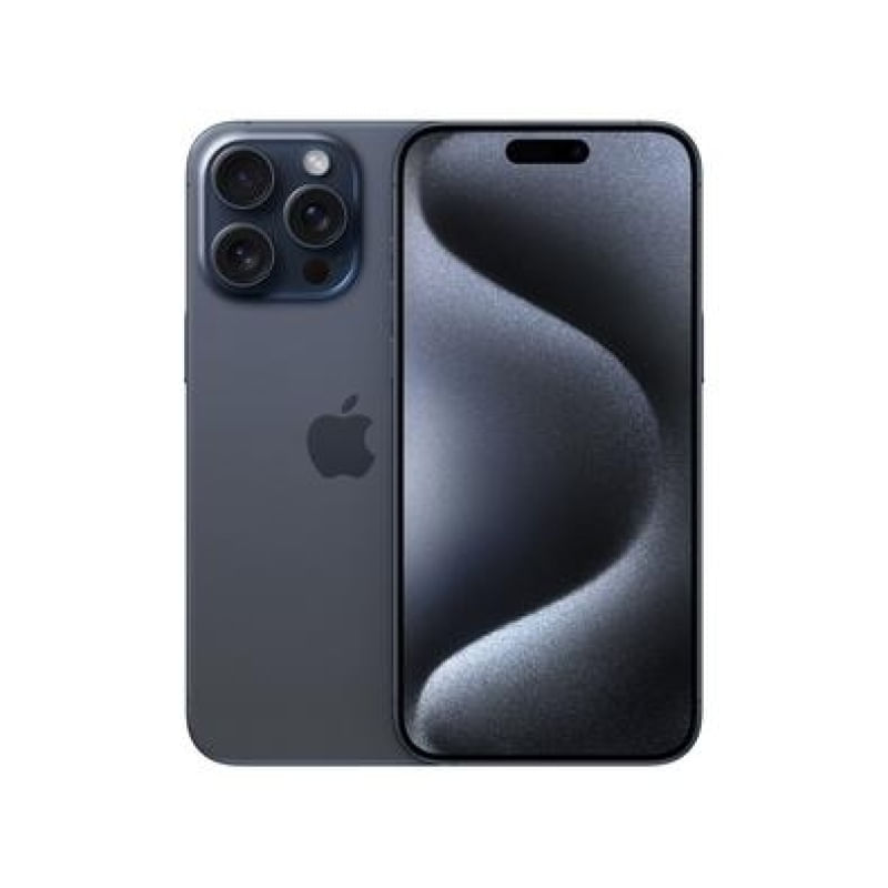 iPhone 15 Pro Max Apple (512GB) Titânio Azul, Tela de 6,7