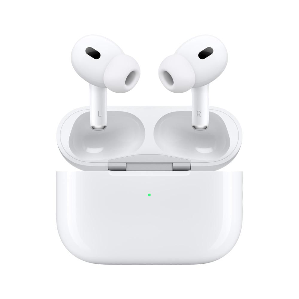 Encontraproduto.com.br - Airpods Apple Pro (2ª geração) com estojo de recarga MagSafe USB-C, Branco - MTJV3BE/A