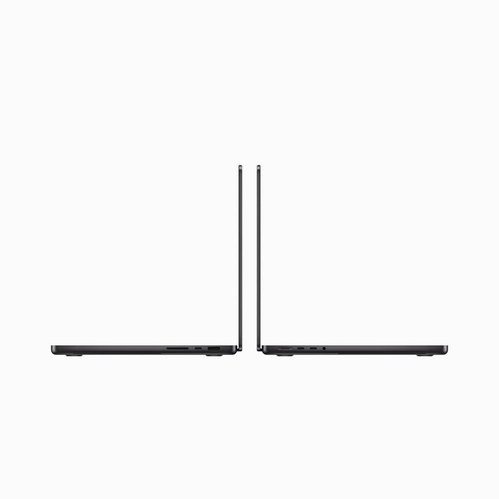 Encontraproduto.com.br - MacBook Pro 14 polegadas, Chip Apple M3 Pro, CPU de 11 núcleos, GPU de 14 núcleos, Memória unificada de 18GB, SSD de 512GB - Preto Espacial